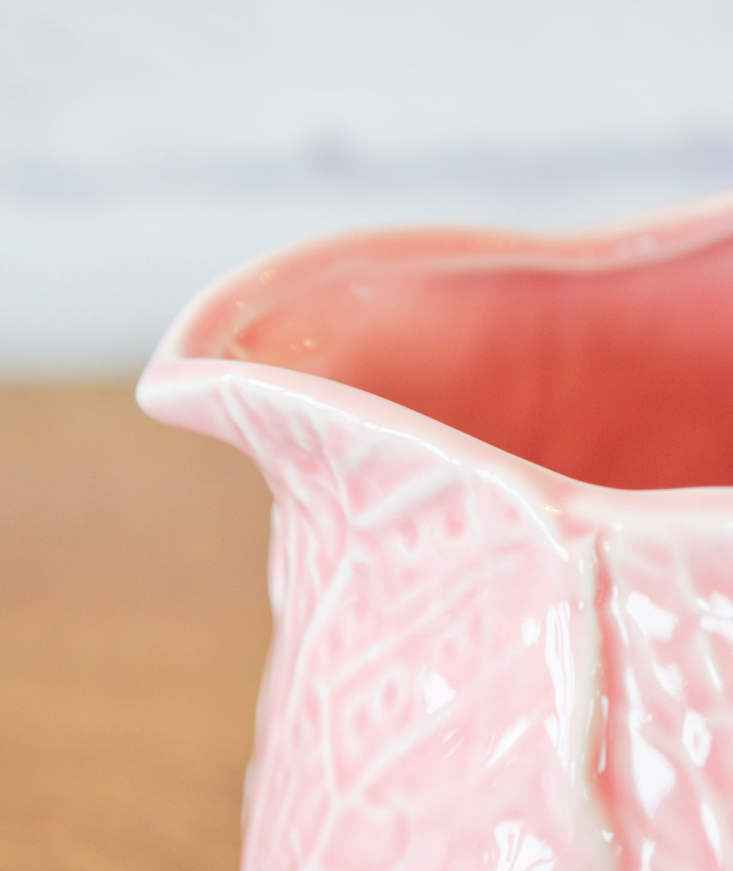Pink Cabbage Creamer