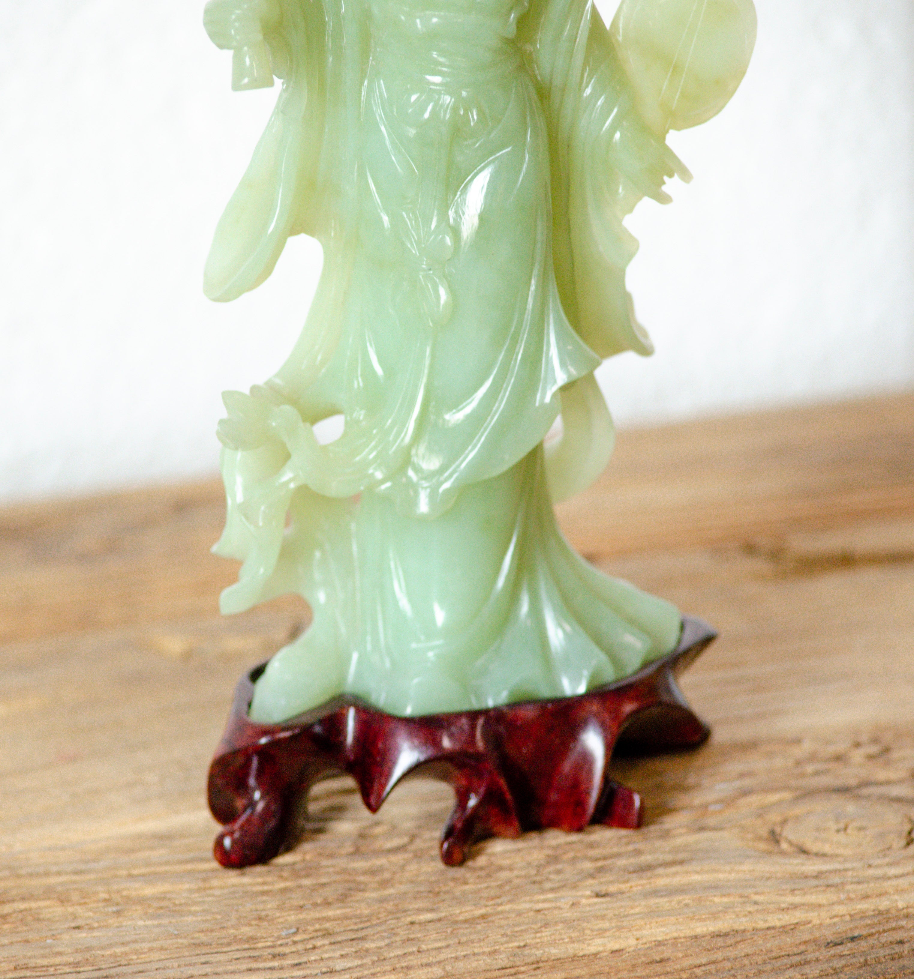 1920's Oriental Jade Statue – JUX•TA•POSH HOME
