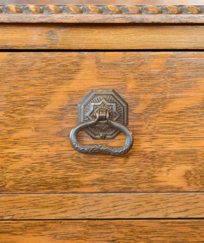 English Oak Four Drawer Chest
