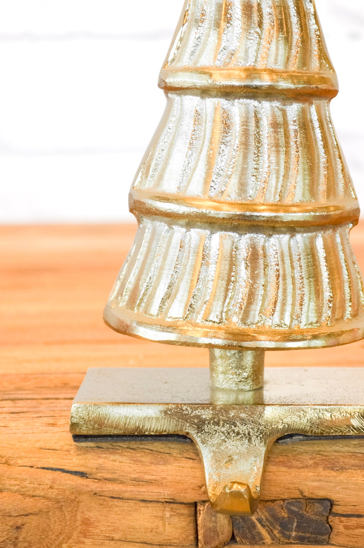 Metal Christmas Tree Stocking Holder