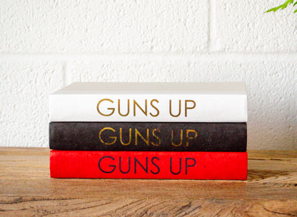 "Guns Up Red Raiders" Decorative Books
