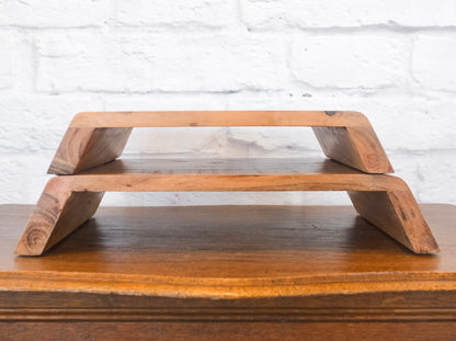 Acacia Wood Pedestal Riser