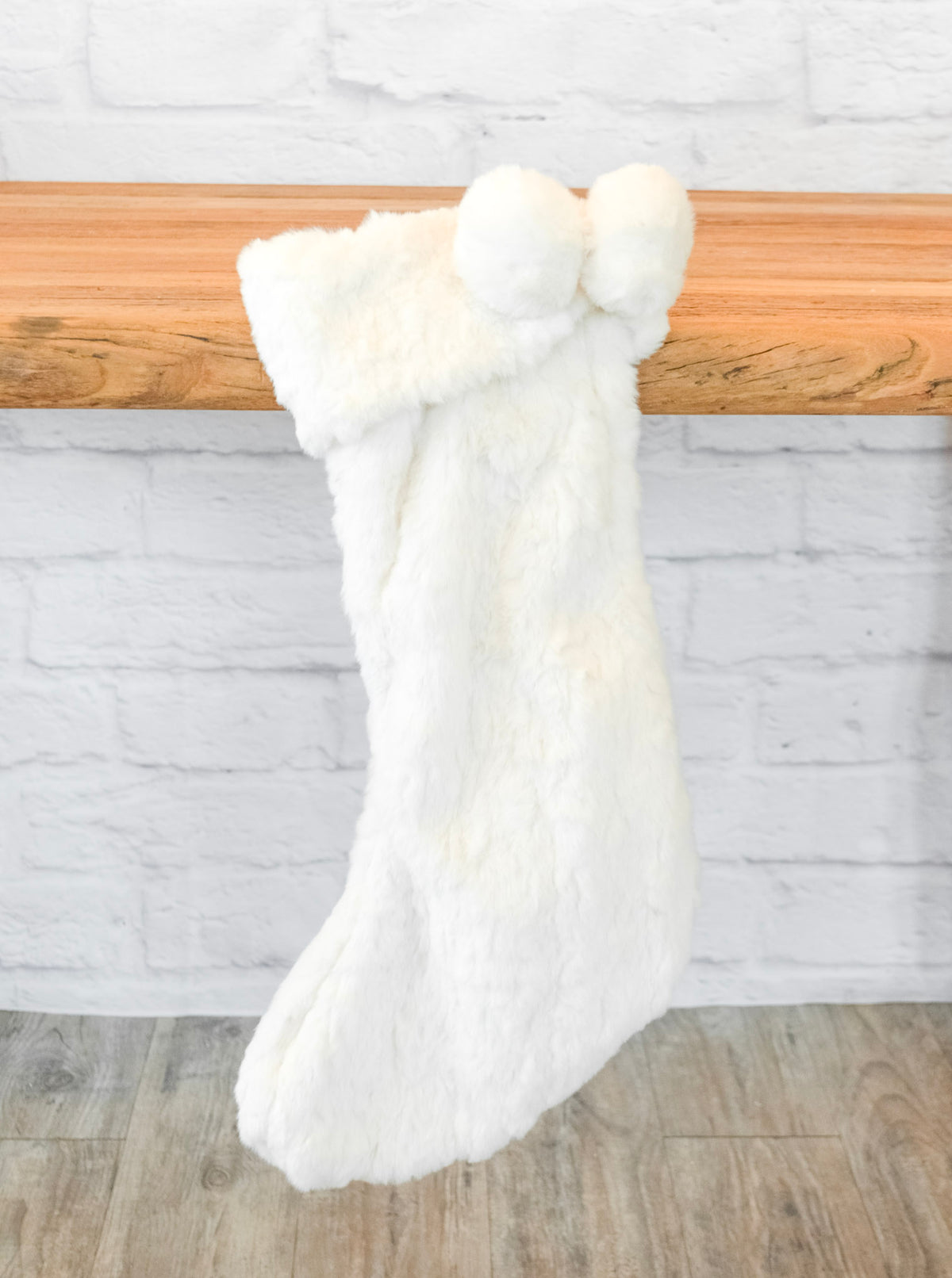 Winter Plush Faux Fur Stockings