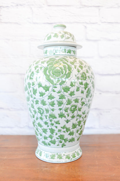 Imperial Garden Lidded Jar