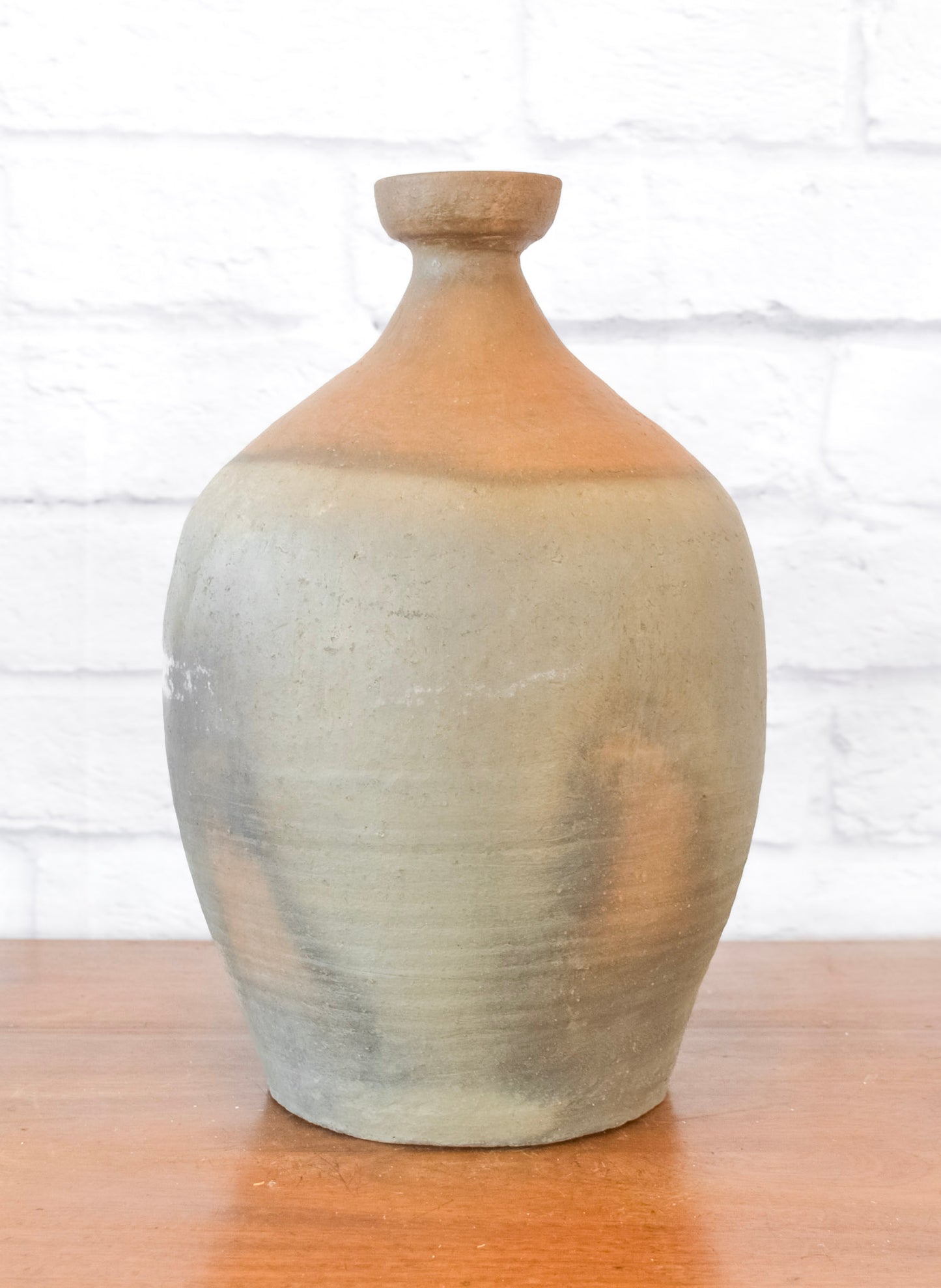 Vintage Clay Rice Wine Bottle