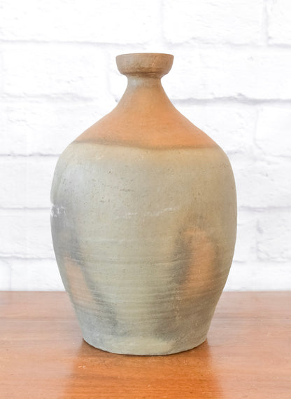 Vintage Clay Rice Wine Bottle