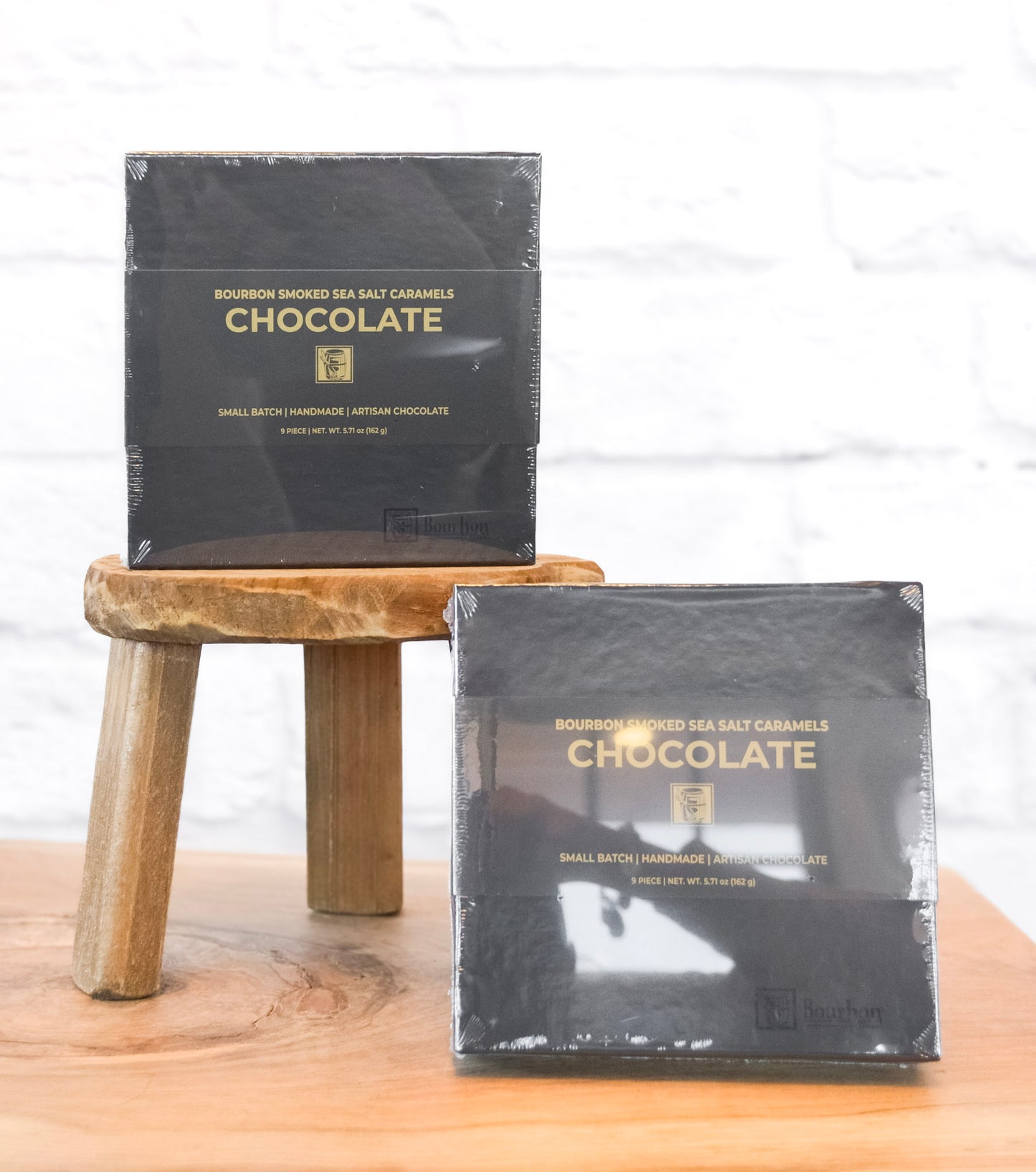 Bourbon Smoked Sea Salt Caramel Chocolate Box