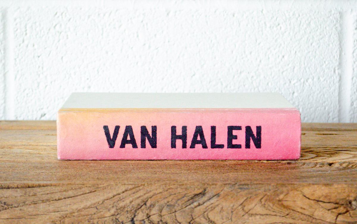 Vintage Tie-Dye Spine Band Book