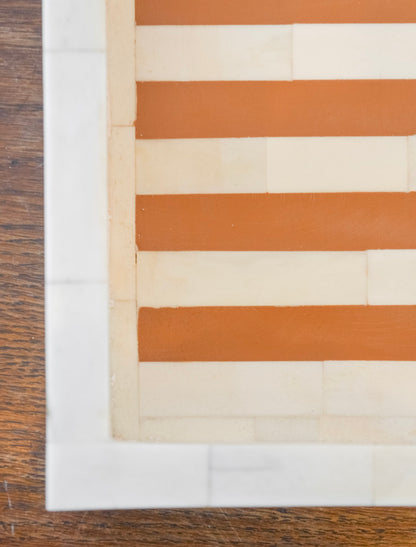 Cabana Resin & Bone Inlaid Tray