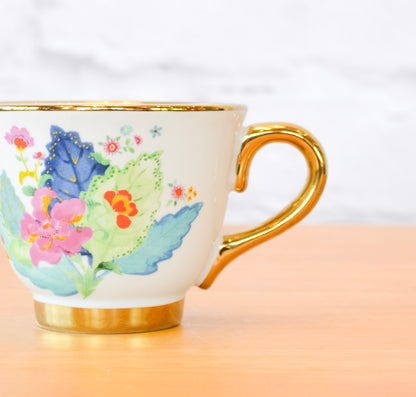 Tobacco Leaf Electroplated Mug