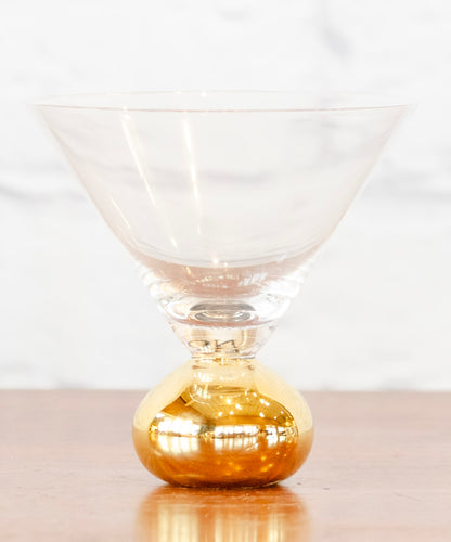 Gold Electroplated Accent Glass