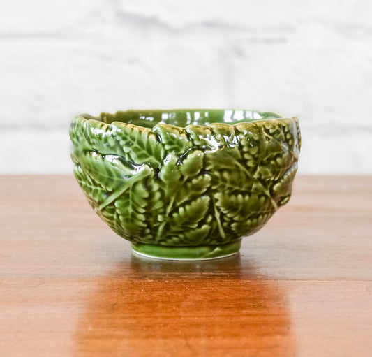 Ceramic Fern Leaf Bowl