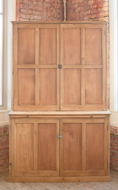 Rustic Pine Kitchen Cabinet