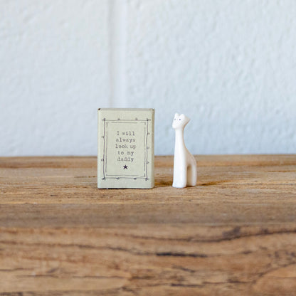 Sweet Sentiments Porcelain Matchbox Animals