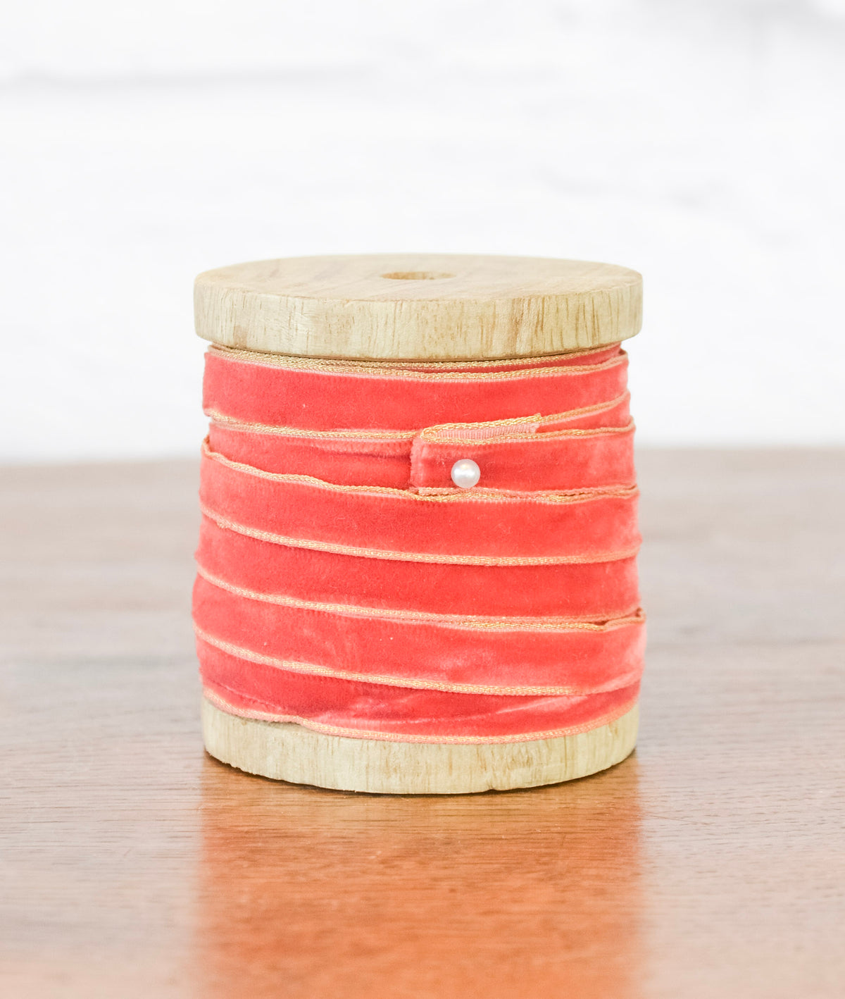 Shimmer Trim Velvet Ribbon