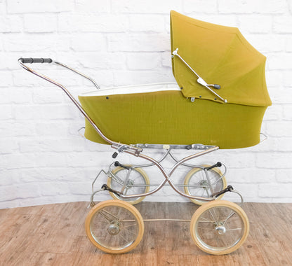 Vintage Green Stroller