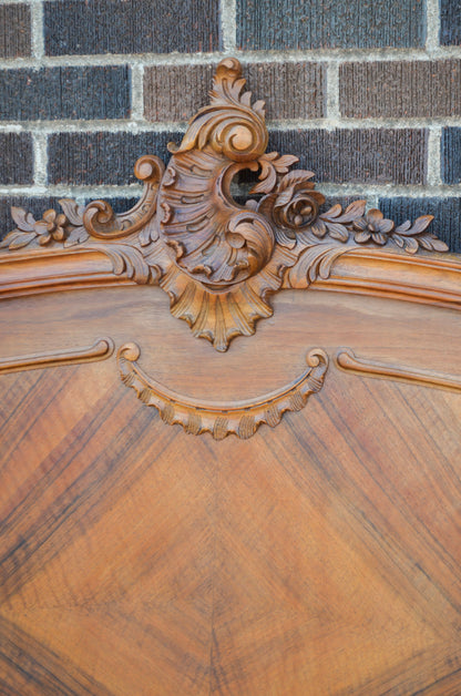 Louis XV Style Mahogany Bed