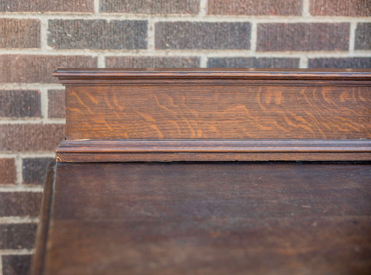 English Queen Anne Oak Sideboard