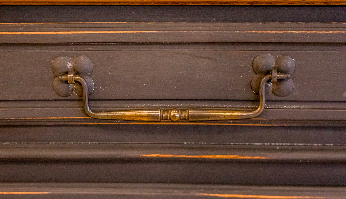 Louis XV Style Shaped Oak Sideboard