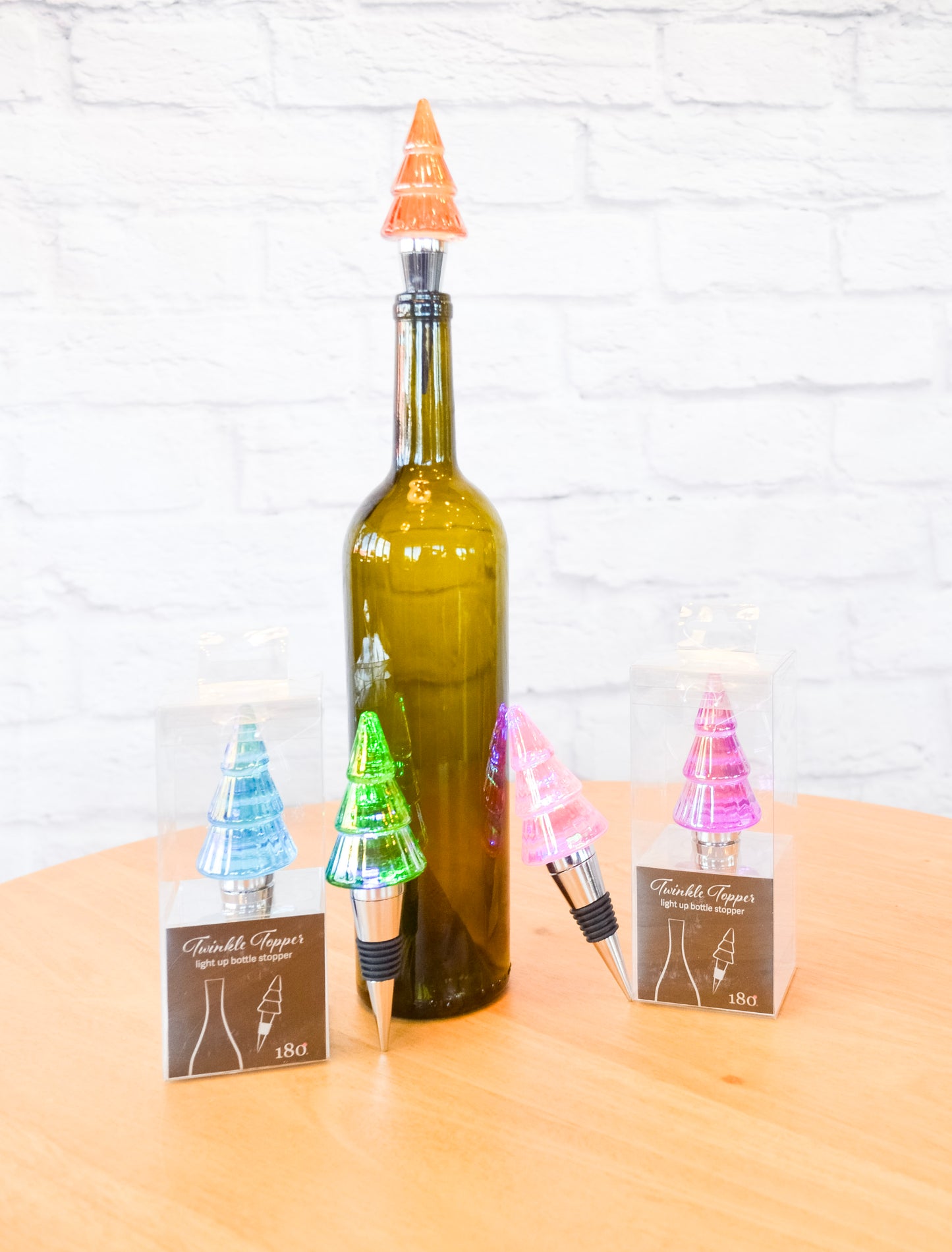 Light-Up Tree Bottle Stopper