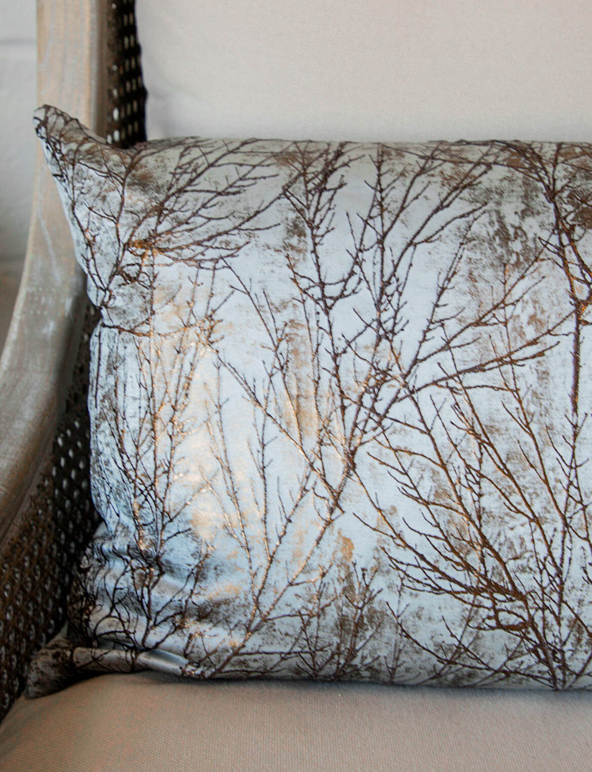 Twiggy Patina Lumbar Pillow