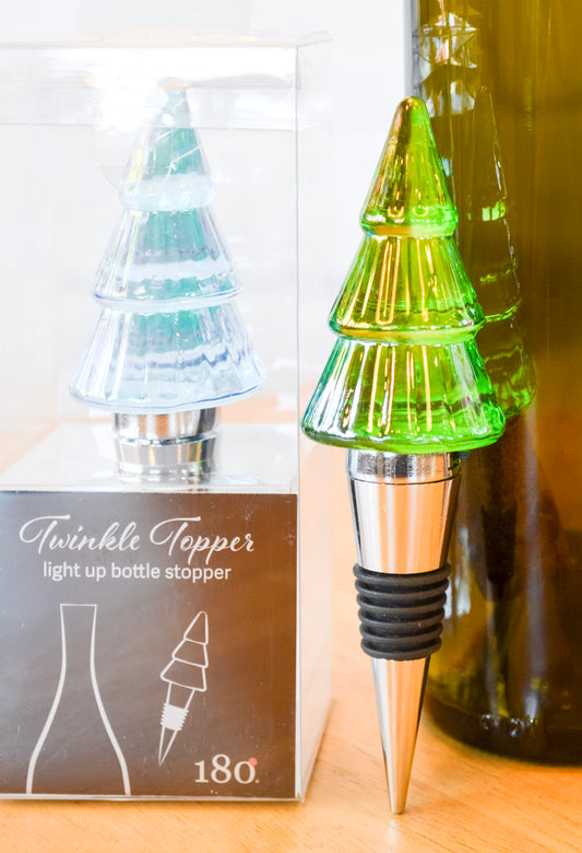 Light-Up Tree Bottle Stopper