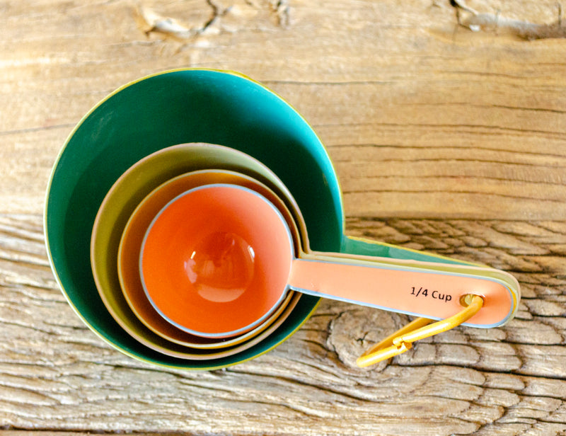 Color Pop Modern Enameled Measuring Spoons