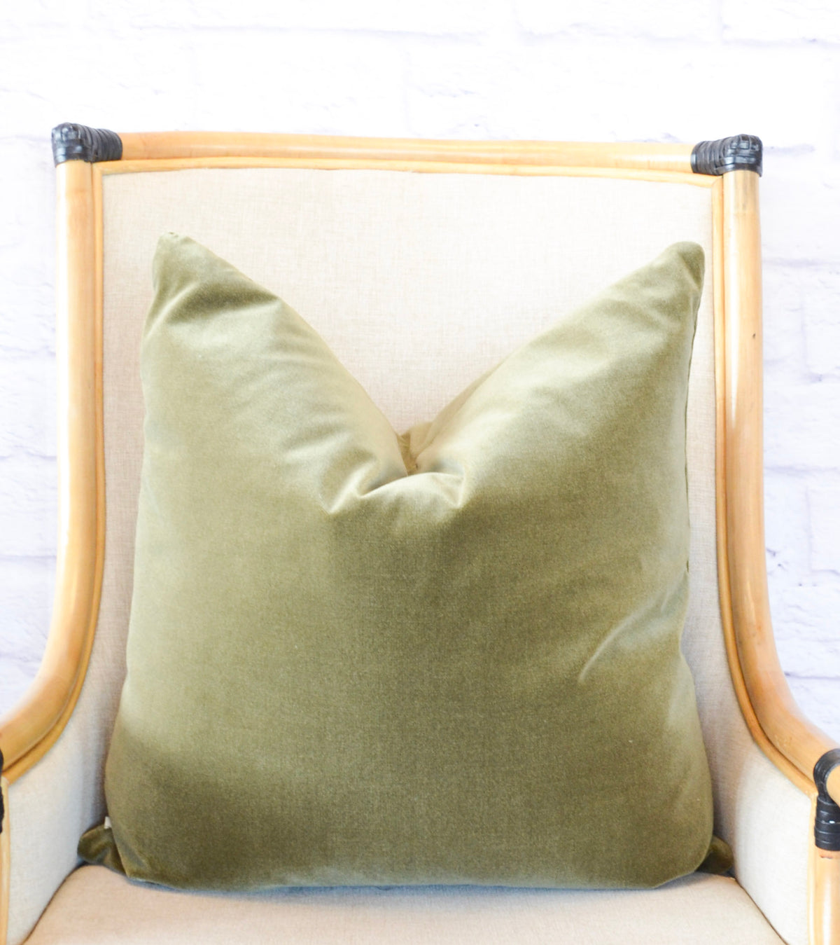 Deveraux Olive Accent Pillow