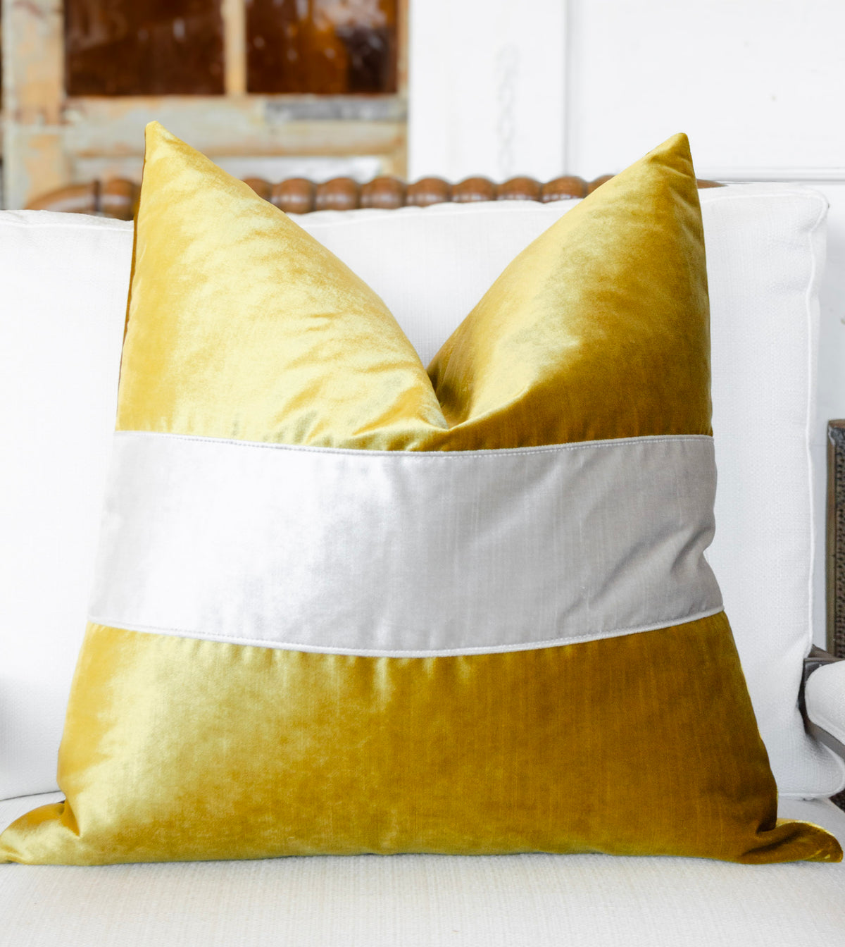 Dream Iridescent Band Square Pillow