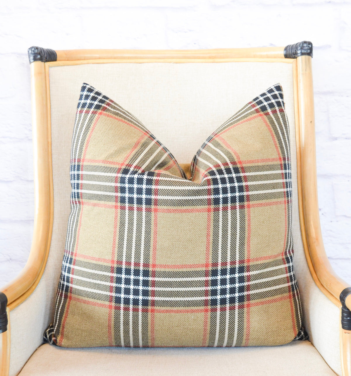 Yarmouth Tan Accent Pillow