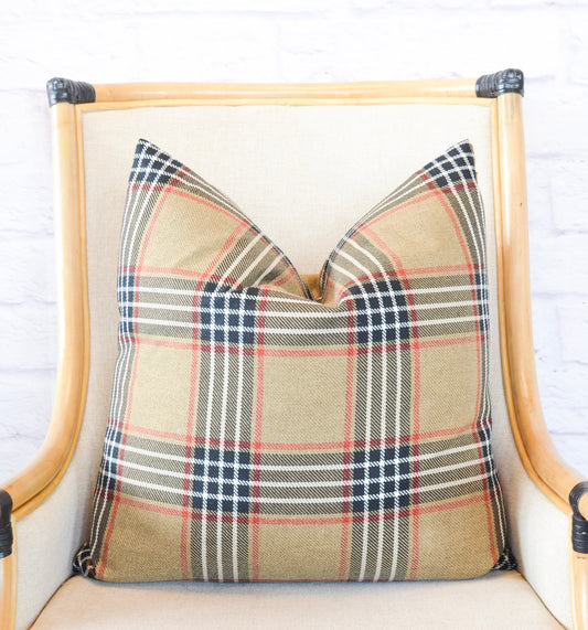 Yarmouth Tan Accent Pillow