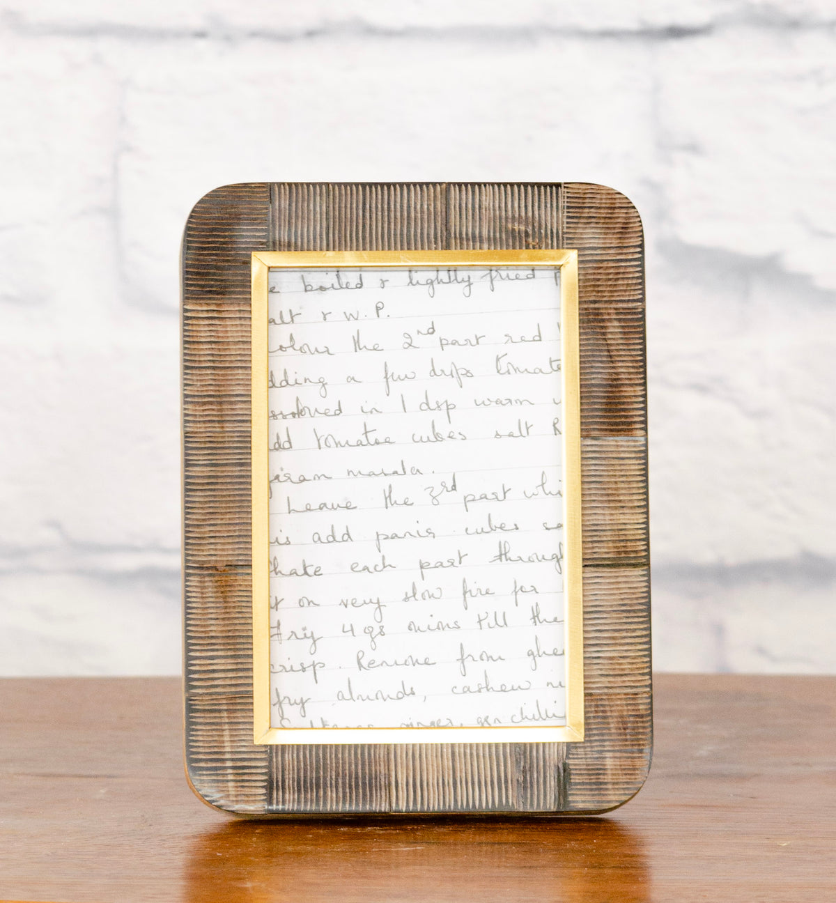 Hand-Carved Wooden Frame