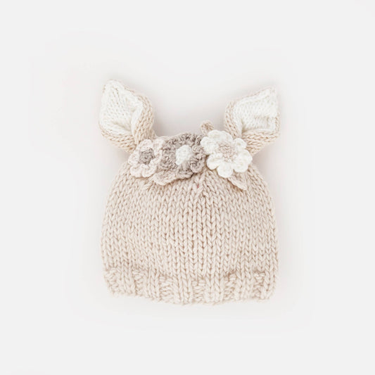 Flower Bunny Beanie Natural Baby & Kids