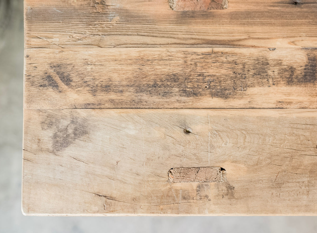 Rustic Wooden Shop Bench