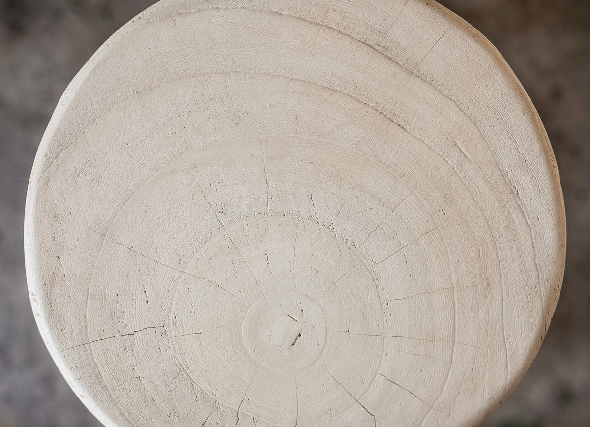 Reeve Live Edge Round Side Table