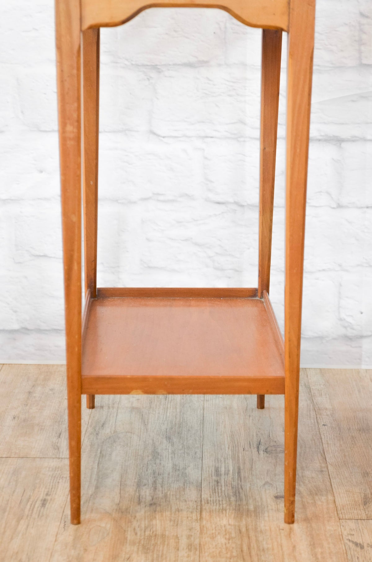 French Walnut Gaming Board Side Table