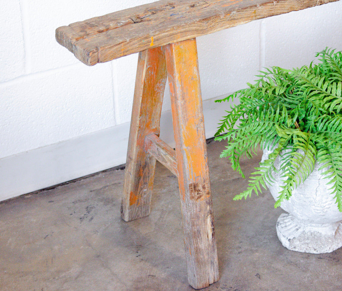 Simple Vintage Village Bench