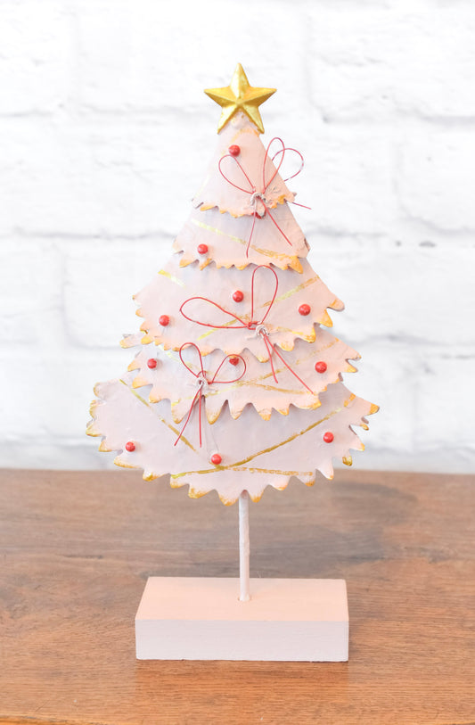 Star or Bow Metal Holiday Tree