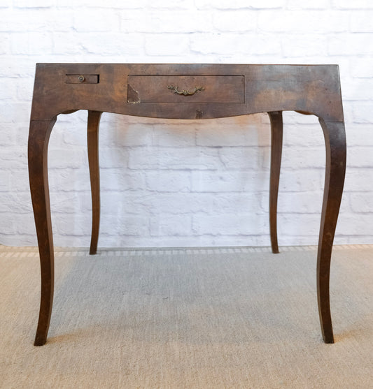 Louis XV Style Burl Wood Game Table