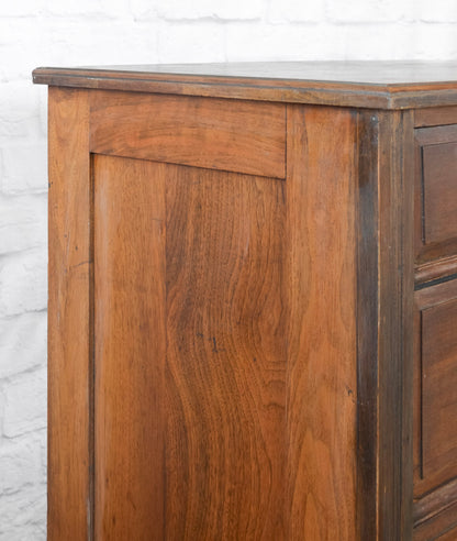 English Georgian Style Walnut Chest