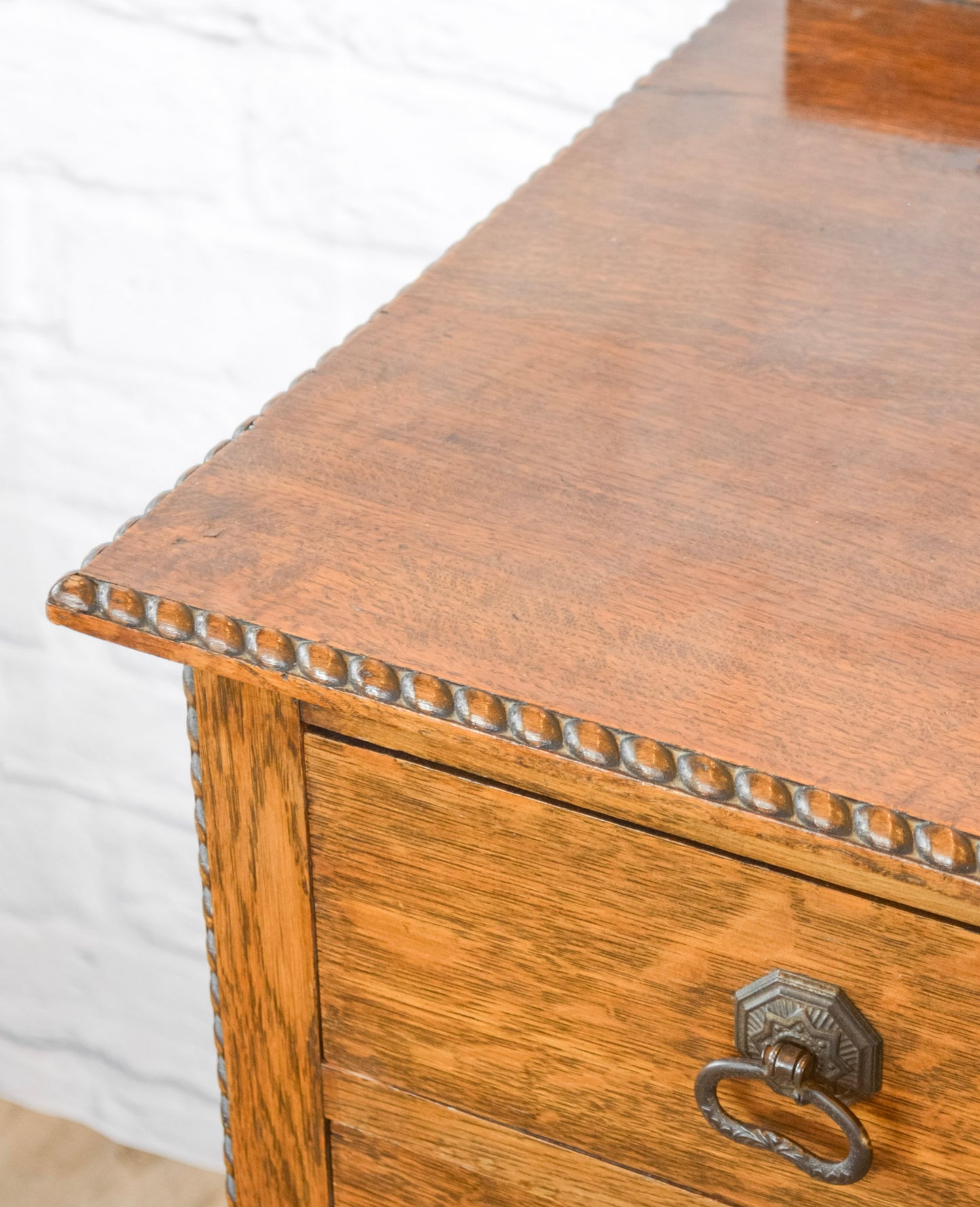 English Oak Four Drawer Chest