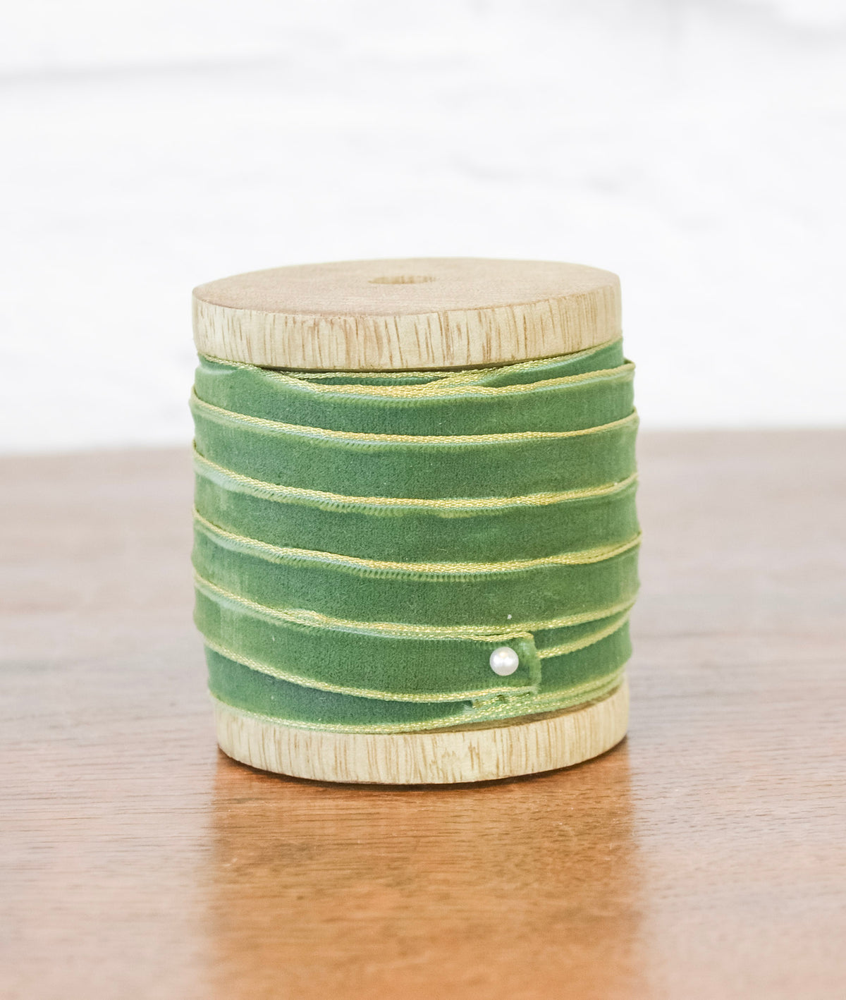 Shimmer Trim Velvet Ribbon