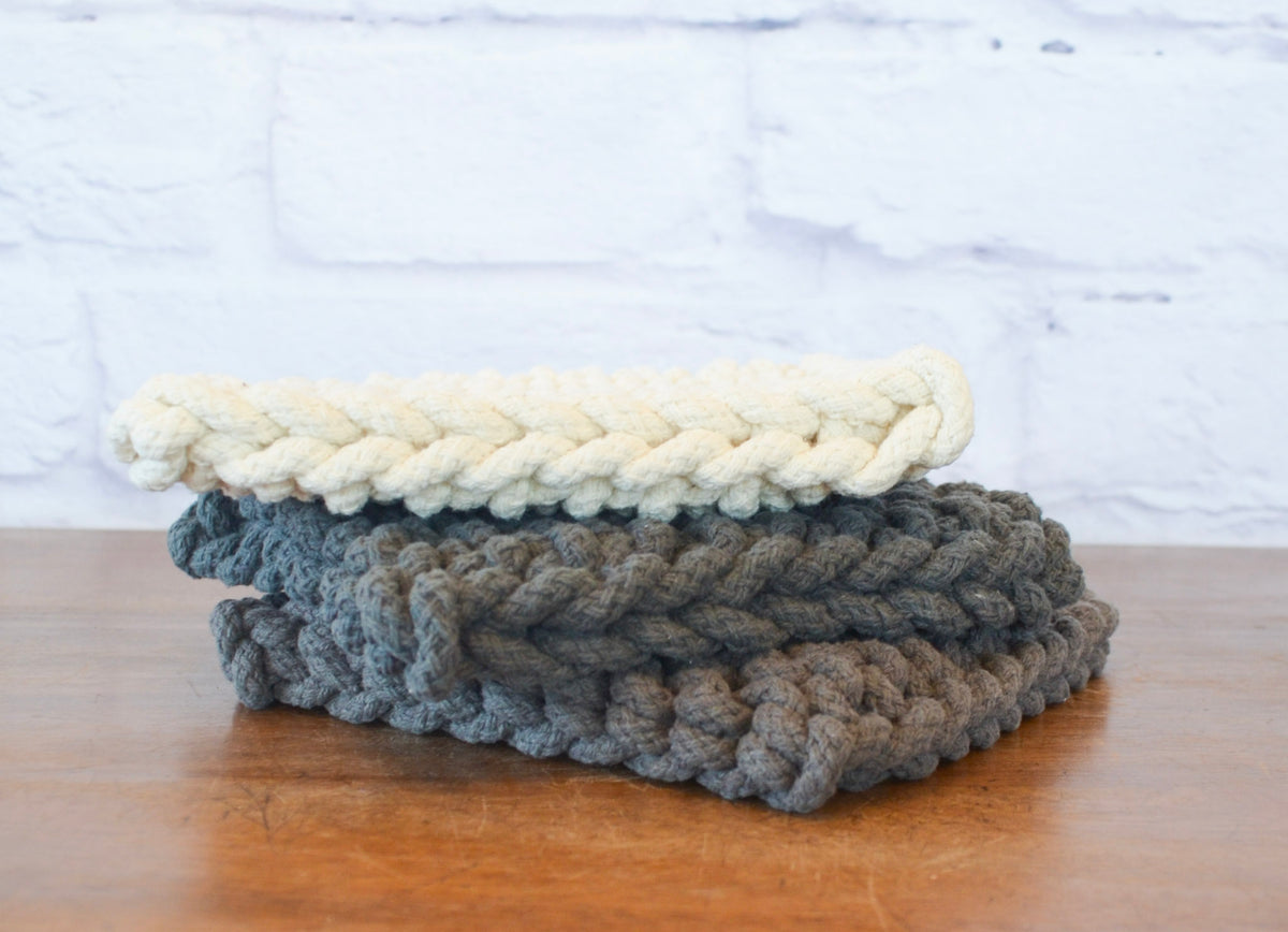 Cozy Crocheted Pot Holders
