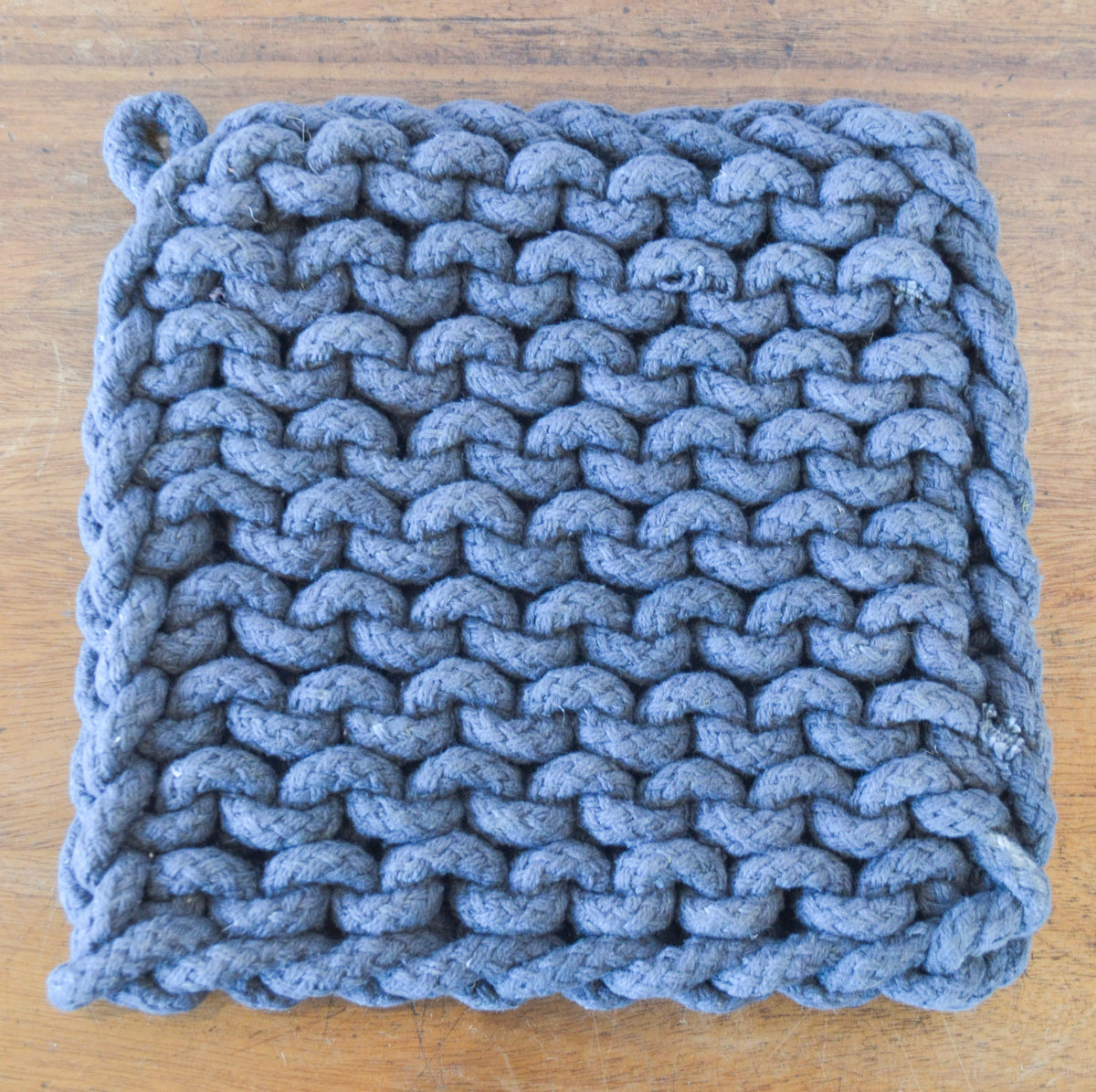 Forest & Stone Crochet Pot Holders