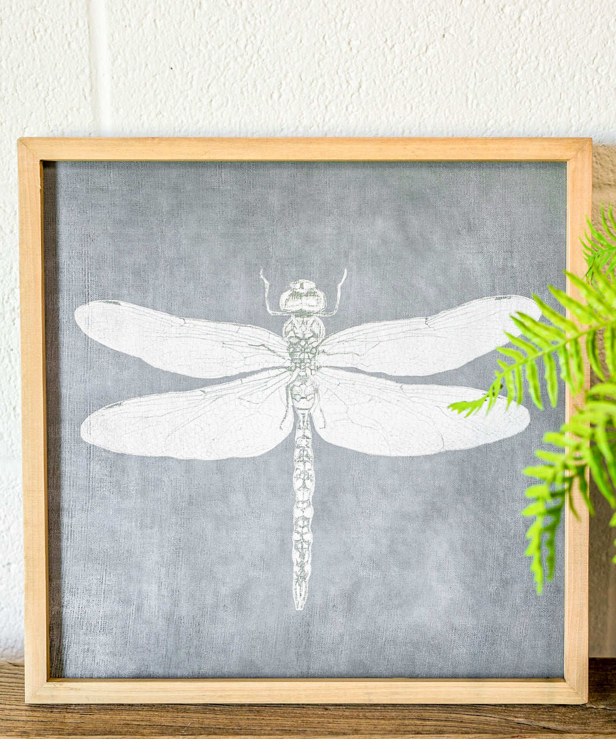 Charcoal Butterfly or Dragonfly Wall Print