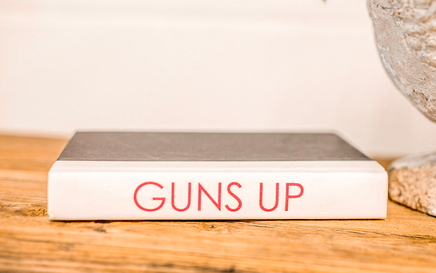 "Guns Up Red Raiders" Decorative Books