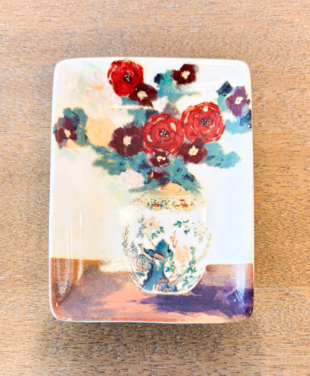 Floral Trinket Dish