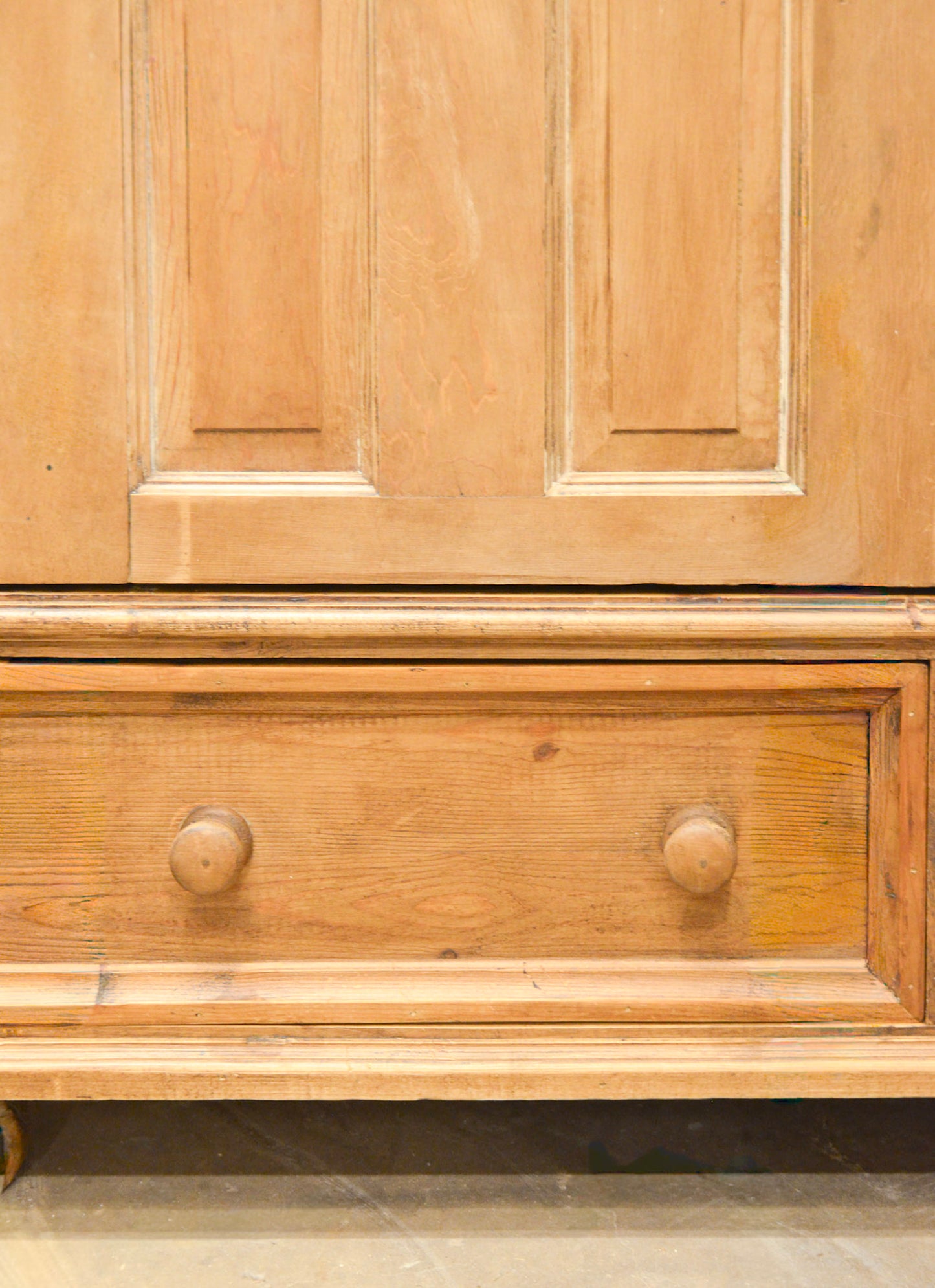 Oak Linen Cabinet