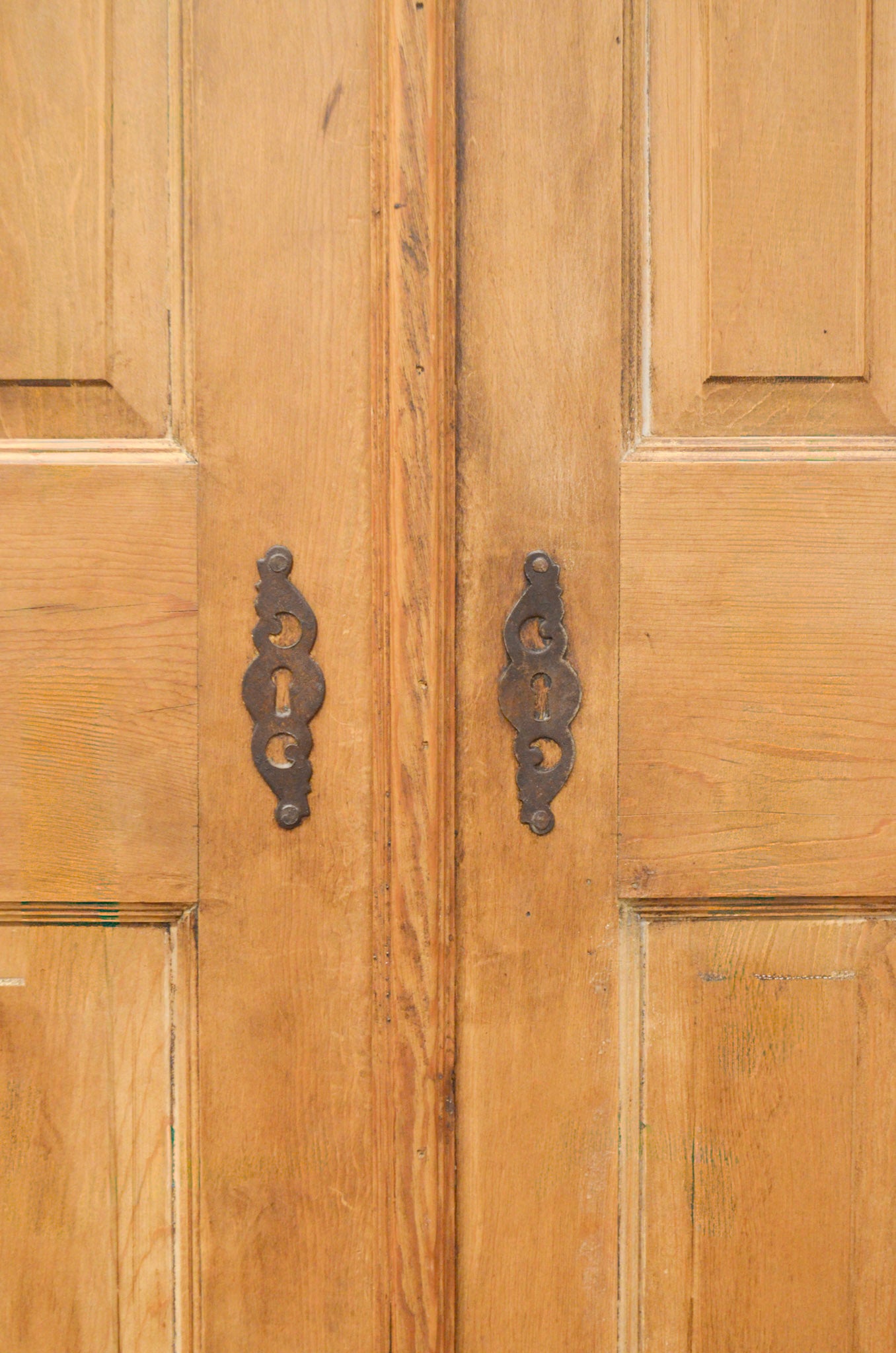 Oak Linen Cabinet