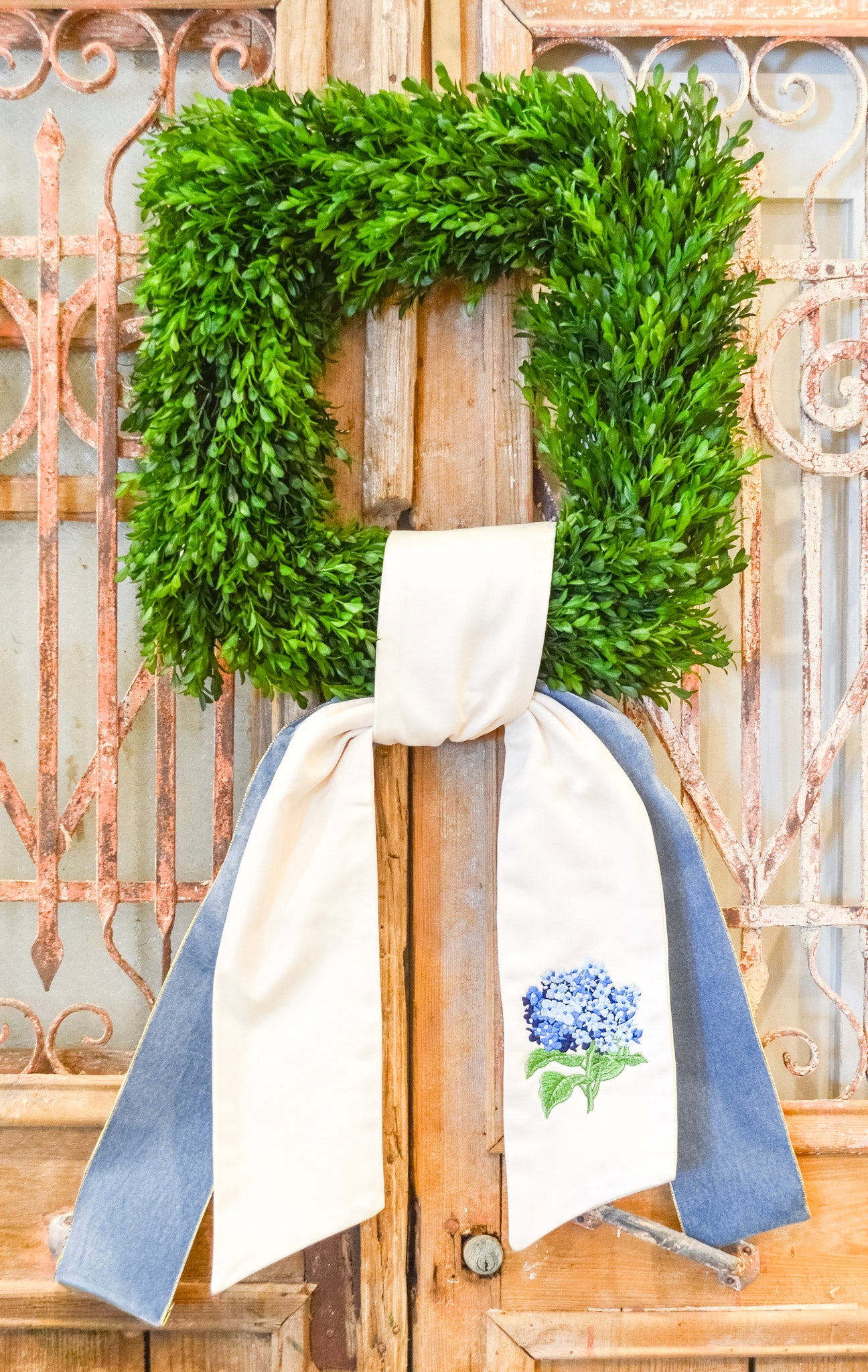Wreath Sash